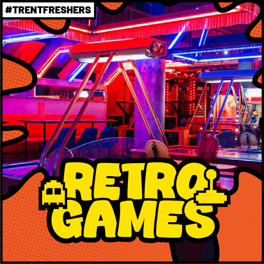 RETRO GAMES TRENT FRESHERS 2026
